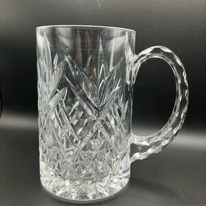Vintage Star of Edinburgh Crystal Beer Tankard